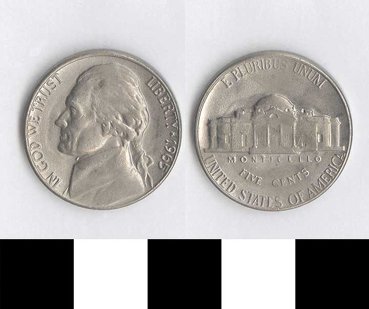 Thumbnail of Coin: USA, 5 Cents (1998.03.0677)