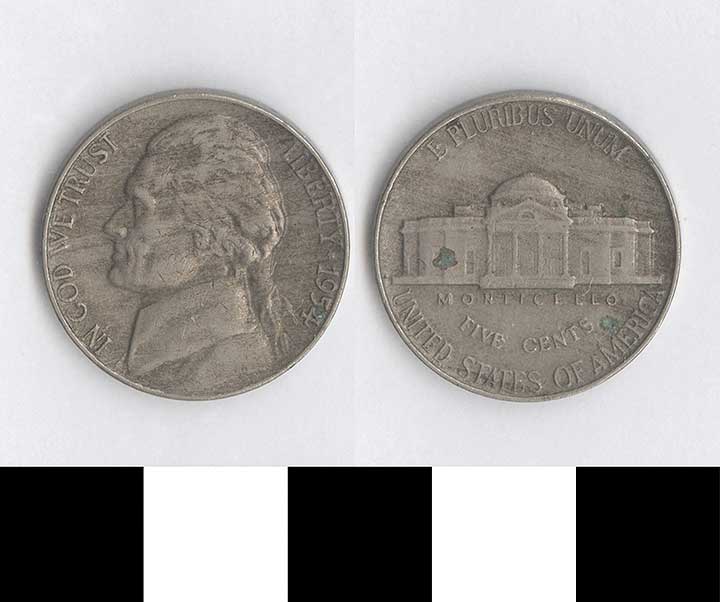 Thumbnail of Coin: USA, 5 Cents (1998.03.0678)