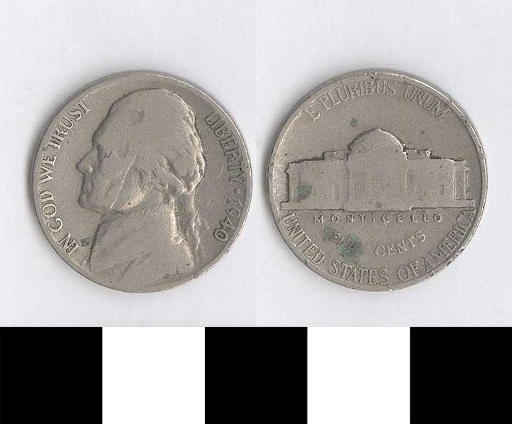 Thumbnail of Coin: USA, 5 Cents (1998.03.0679)