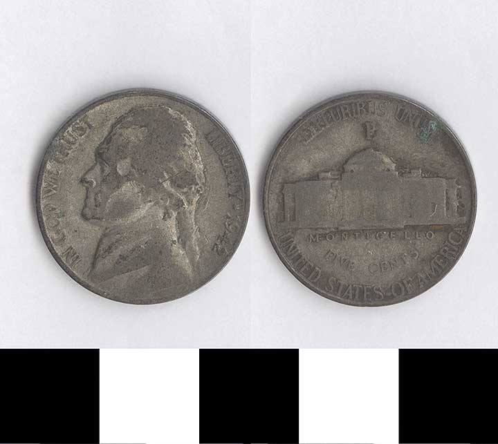 Thumbnail of Coin: USA 5 Cents (1998.03.0681)