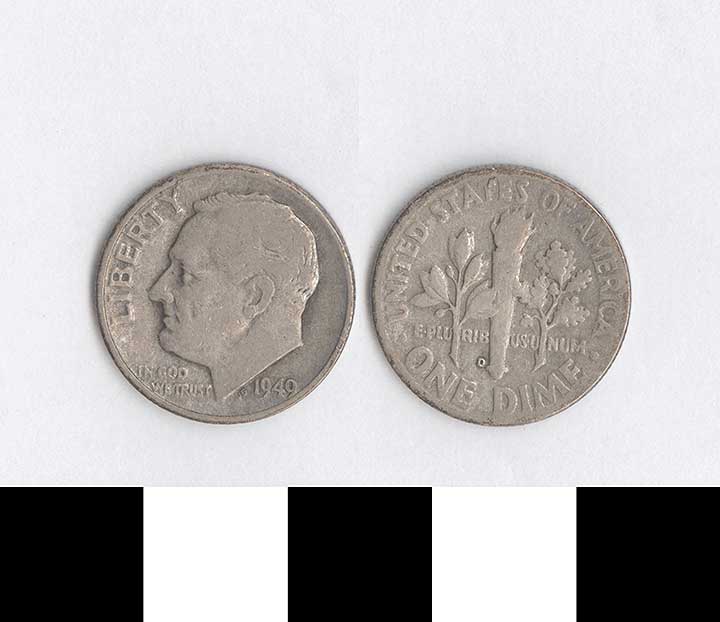 Thumbnail of Coin: USA 10 Cents (1998.03.0686)
