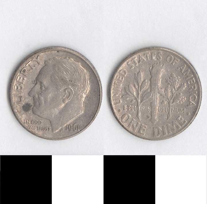 Thumbnail of Coin: USA 10 Cents (1998.03.0687)