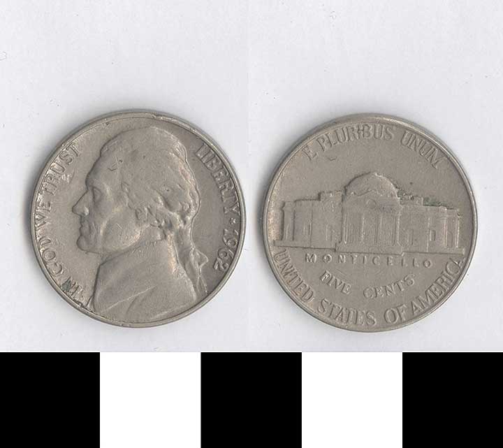 Thumbnail of Coin: USA 5 Cents (1998.03.0698)
