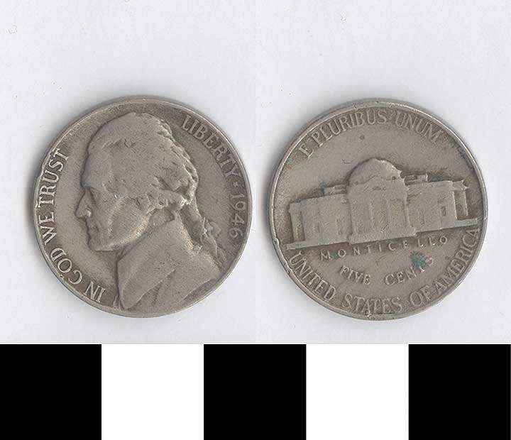 Thumbnail of Coin: USA 5 Cents (1998.03.0699)