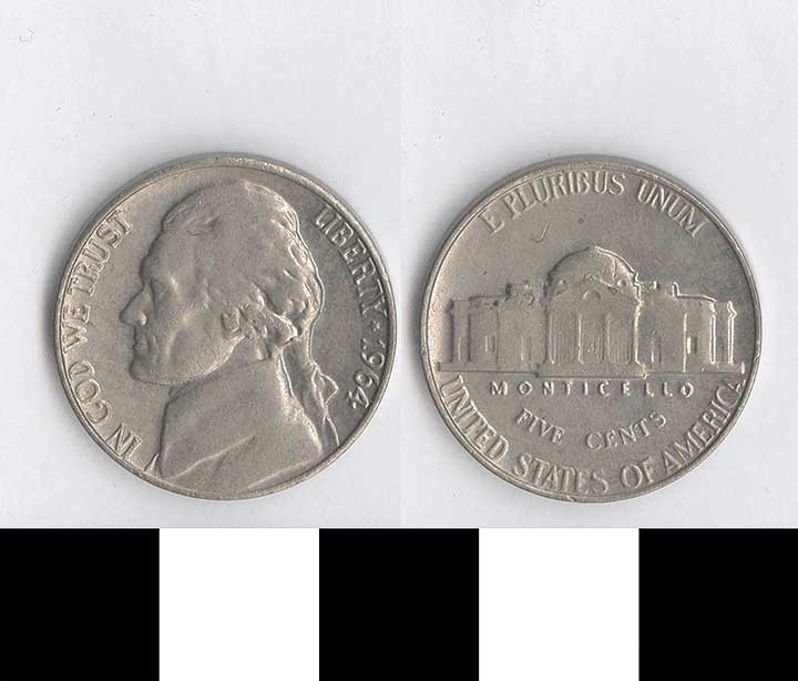 Thumbnail of Coin: USA 5 Cents (1998.03.0700)