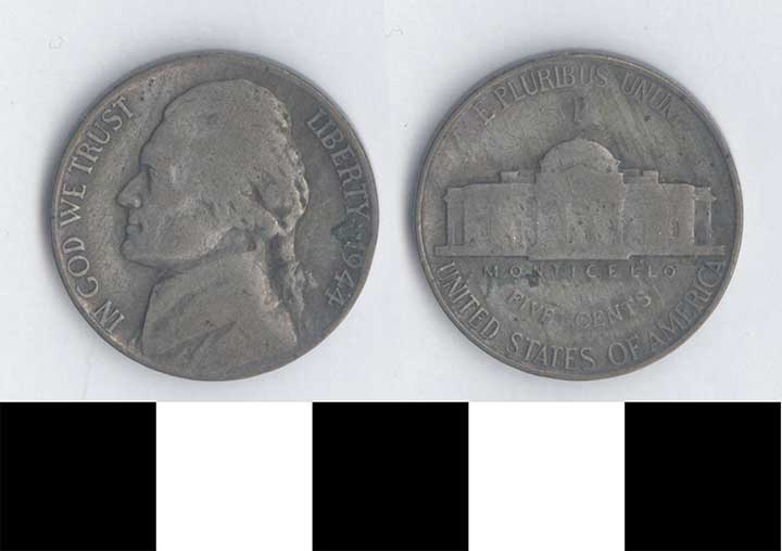 Thumbnail of Coin: USA 5  Cents (1998.03.0706)