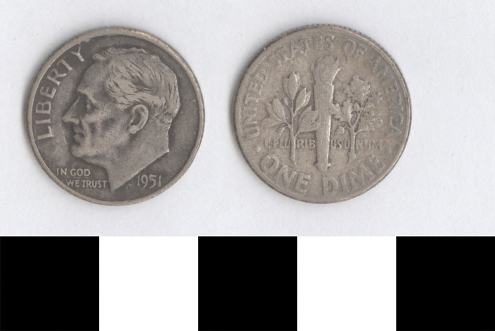 Thumbnail of Coin: USA 10 Cents (1998.03.0710)