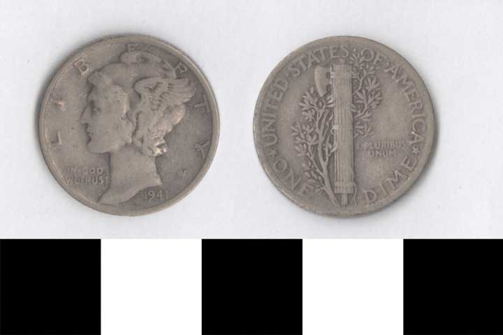 Thumbnail of Coin: USA 10 Cents (1998.03.0722)