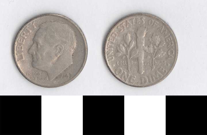 Thumbnail of Coin: USA 10 Cents (1998.03.0726)