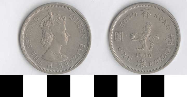 Thumbnail of Coin: British Crown Colony of Hong Kong, 1 Dollar (1998.03.0778)