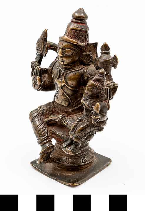 Thumbnail of Figurine: Visnu with Lakshmi (2012.10.0026)