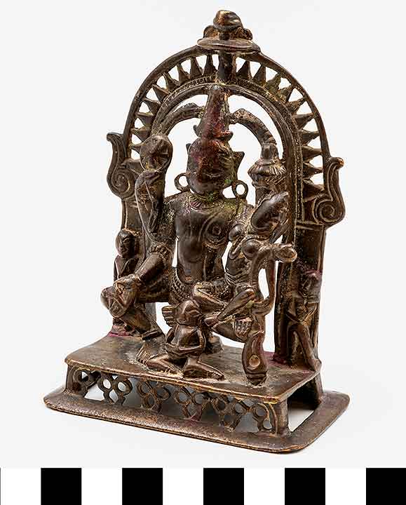 Thumbnail of Figurine: Visnu, with Lakshmi (2012.10.0155)