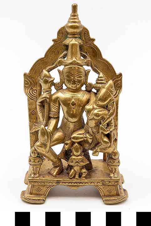 Thumbnail of Figurine: Visnu, Lakshmi (2012.10.0256)