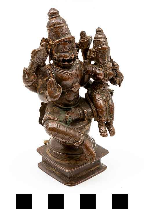 Thumbnail of Figure: Narasinha with Lakshmi (2014.01.0082)