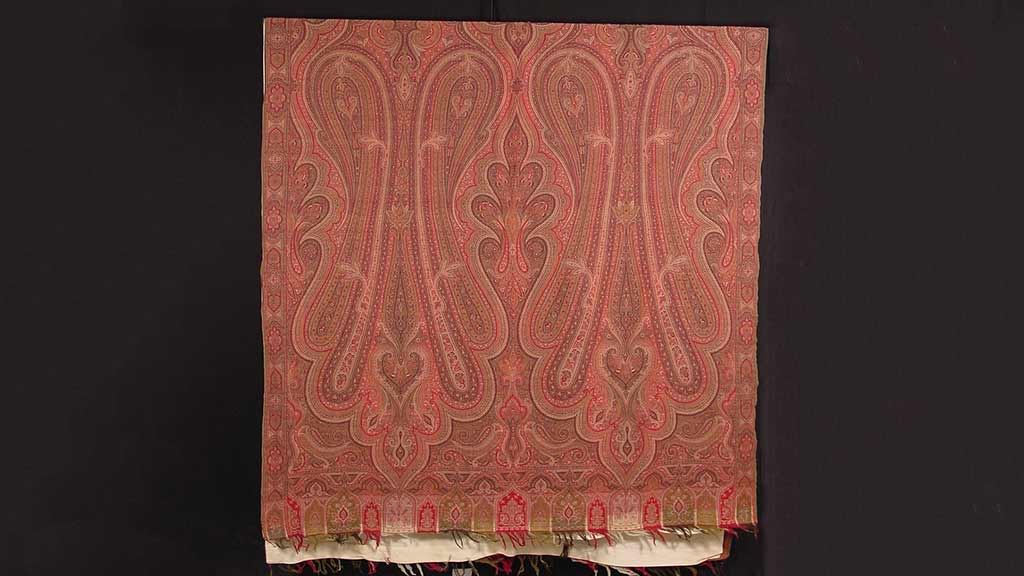 New Acquisition: Kashmir Paisley Shawl