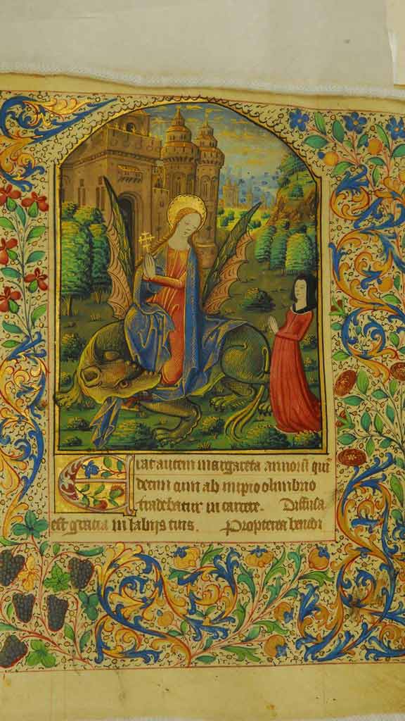 Magical seals in an English Book of Hours - Medieval manuscripts blog