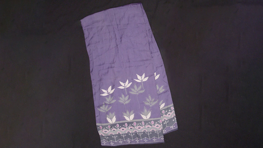 women's scarf, purple