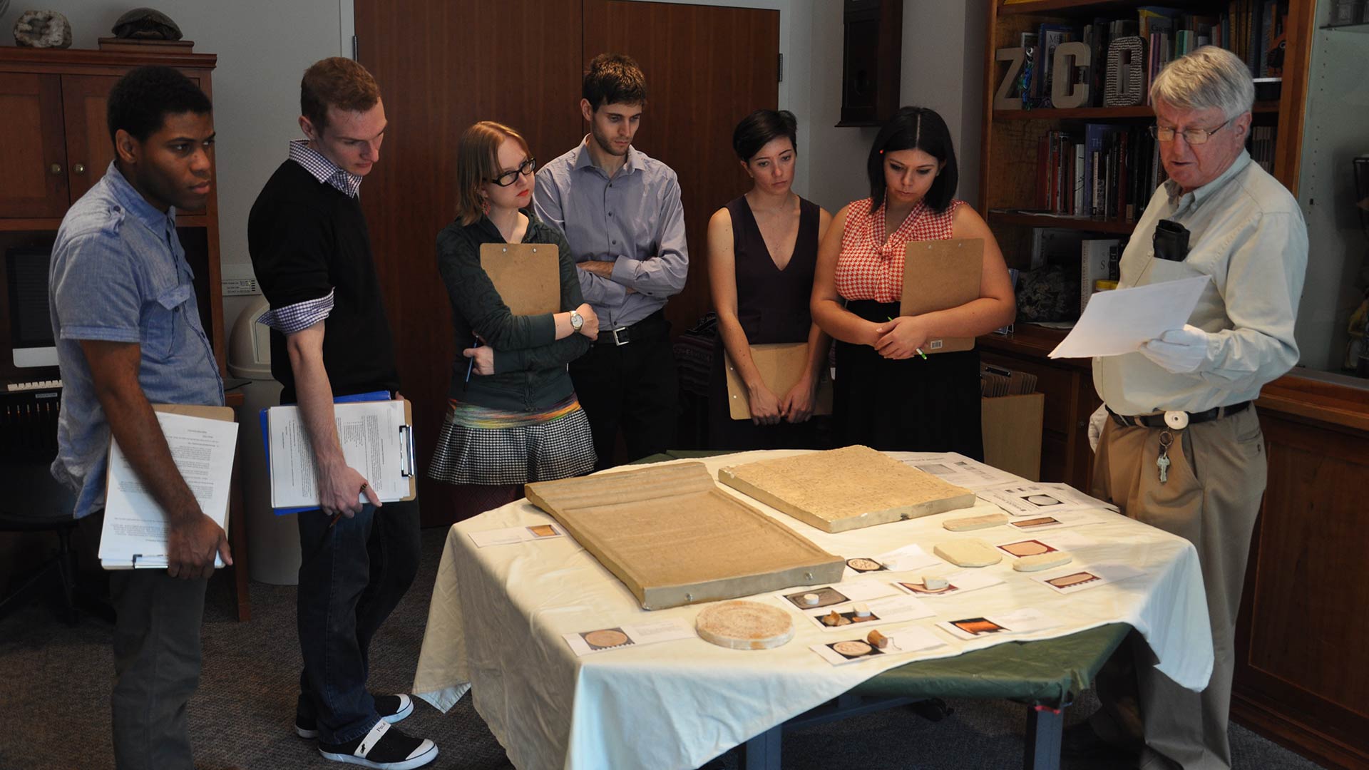 Greek/Latin 595 Plasters class visits overview image