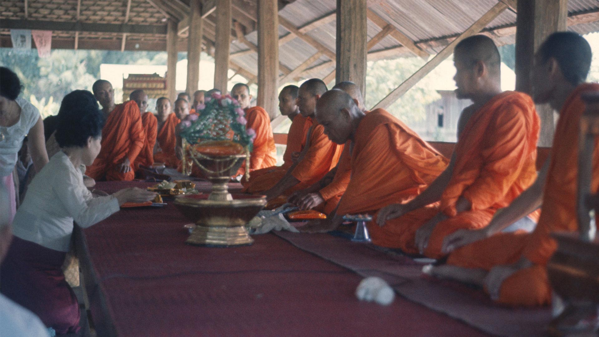Thot Kathin The ceremonial presentation of new robes and gifts to