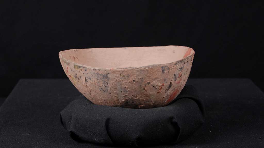pale pink small simple utilitarian bowl
