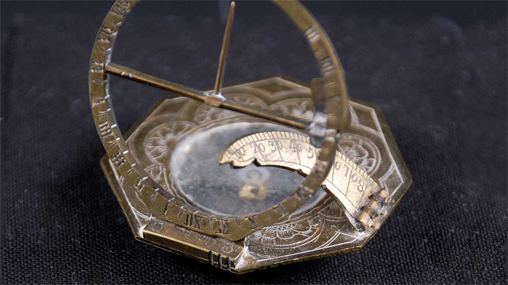 Featured Object: Sundial and Compass