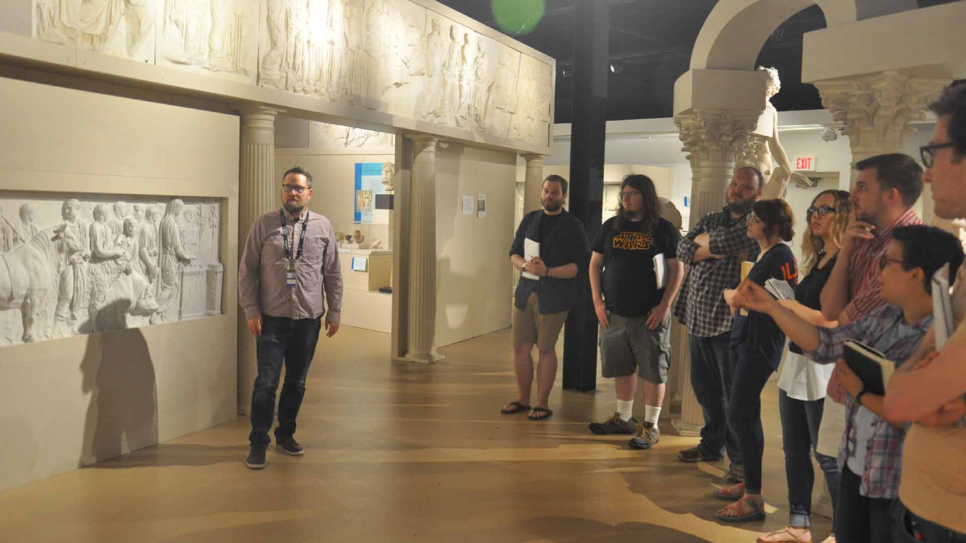 Spurlock Hosts Classics Seminar overview image