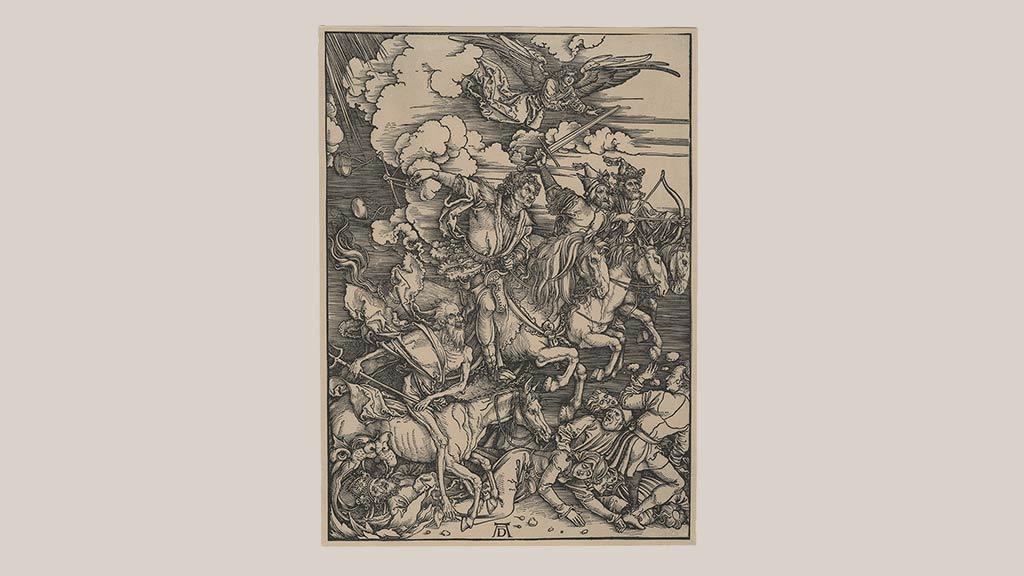 Featured Artifact: Four Horsemen of the Apocalypse Woodcut by Albrecht Dürer