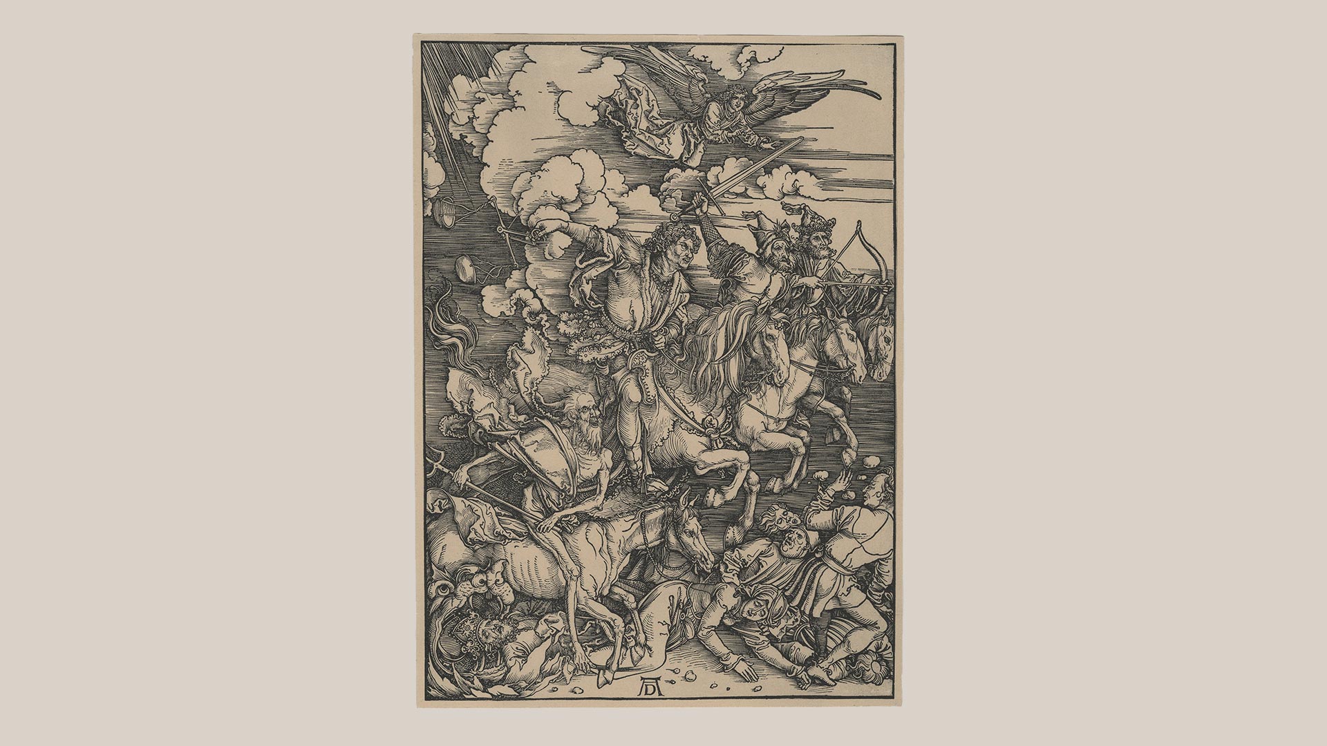 Featured Artifact: "Four Horsemen of the Apocalypse" Woodcut by Albrecht Dürer overview image