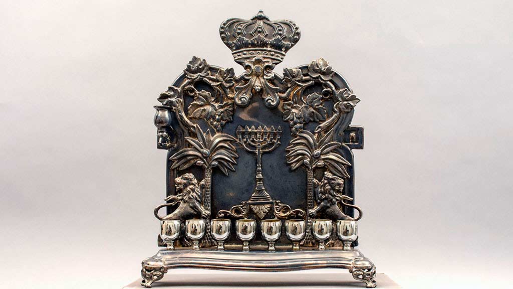 Featured Object: Menorah, Hanukkah (1996.04.0003)
