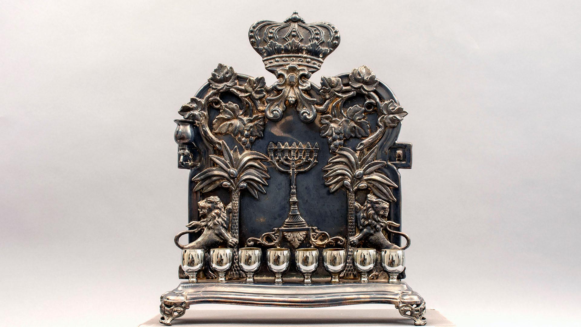 Featured Object: Menorah, Hanukkah (1996.04.0003)
 overview image