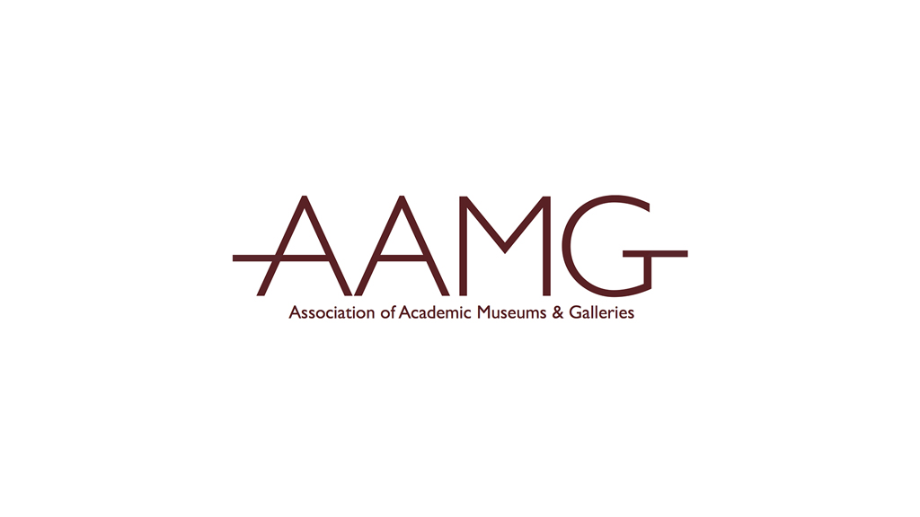 Association of Academic Museums & Galleries wordmark logo
