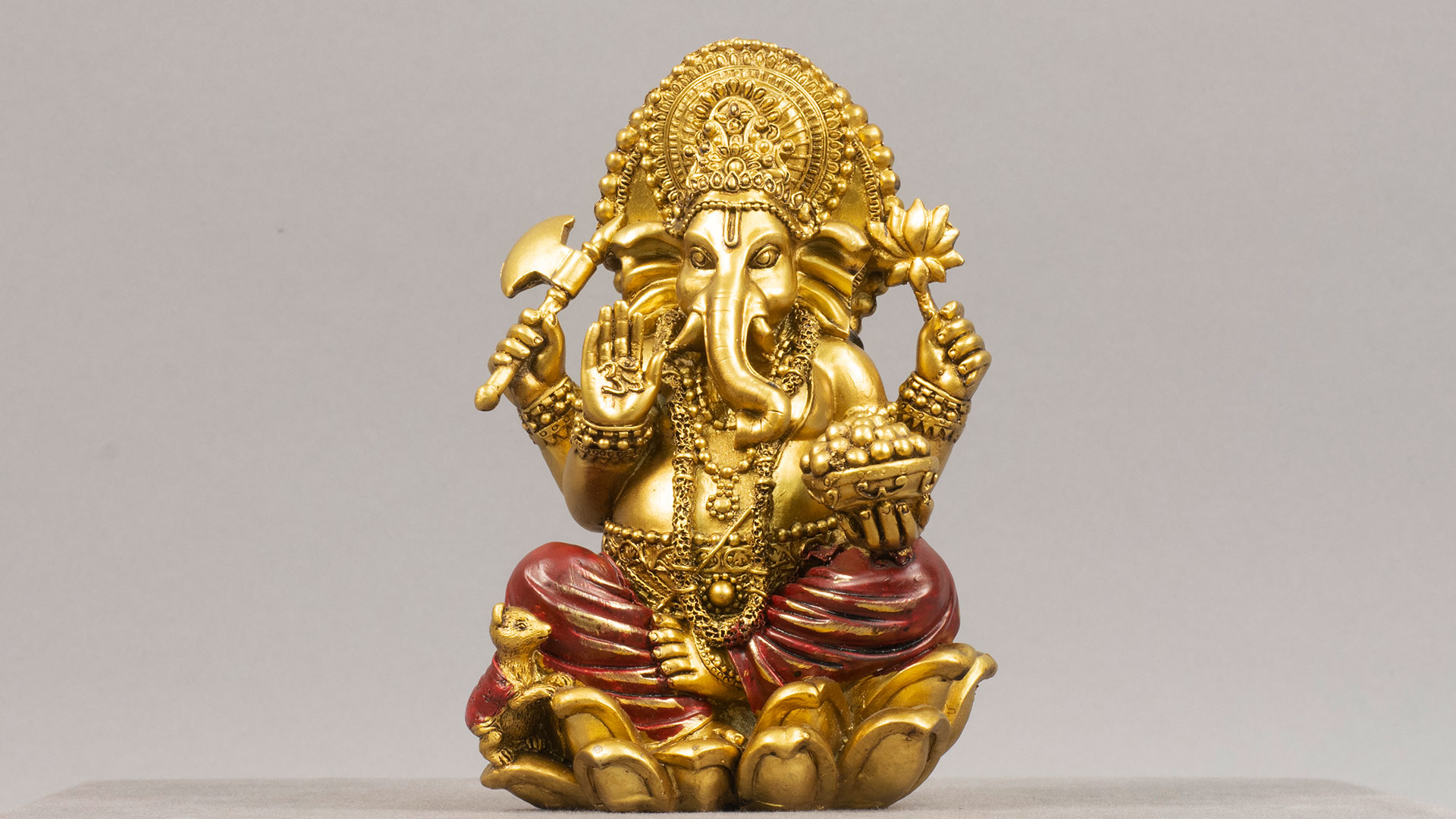 a ganesha figure from the kit