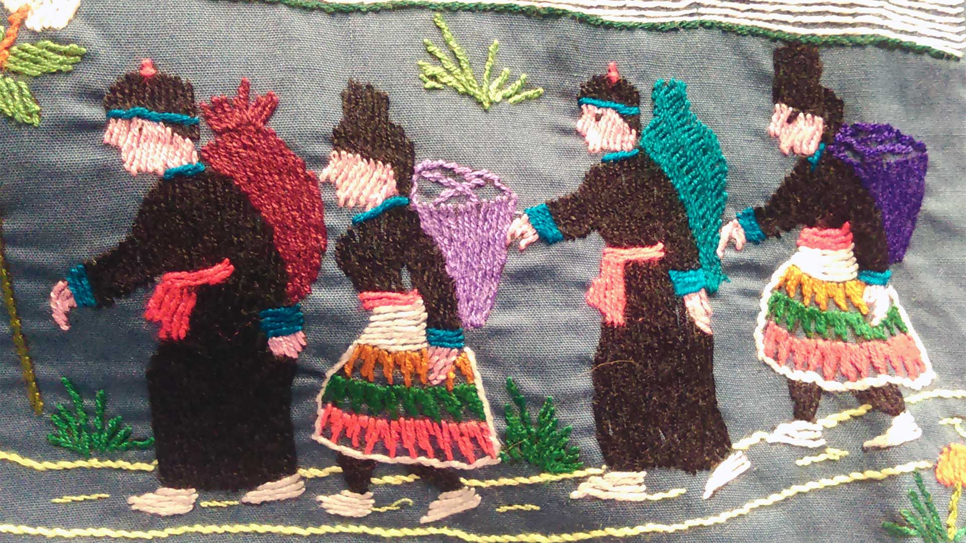 Hmong Story Cloth detail