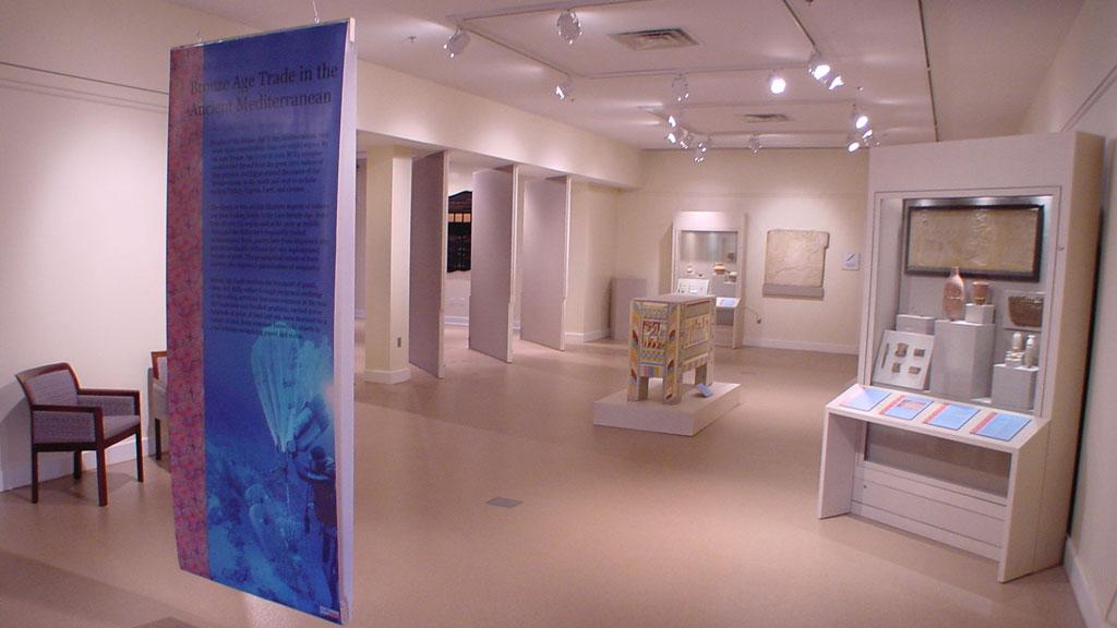 overview of the Trading in the Bronze Age exhibit