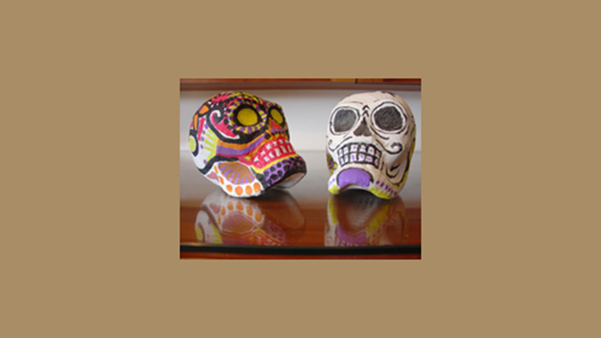 Day of the Dead skulls 