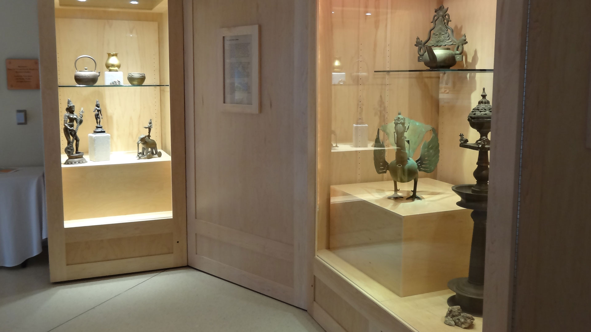 overview of The Robert E. Brown Estate Collection exhibit