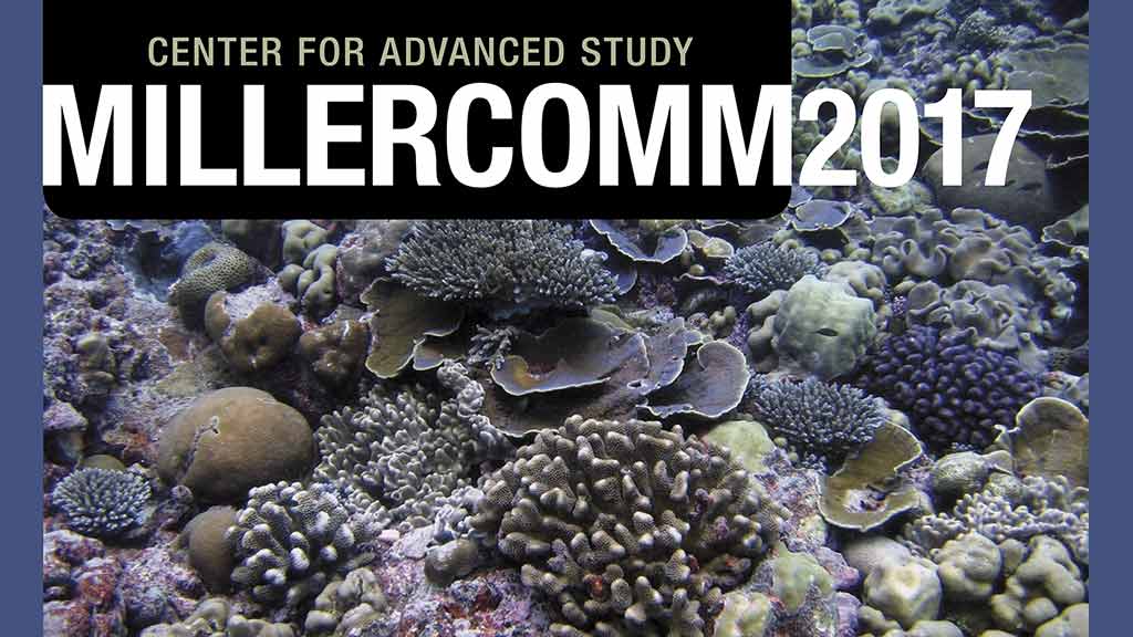 CAS title, photo of corals