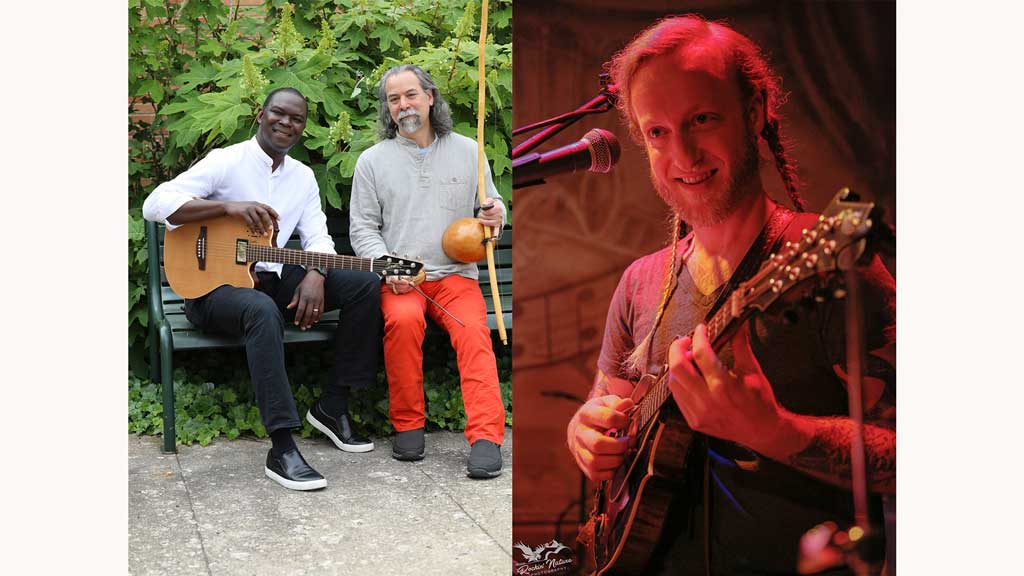 image of Bourema Ouedraogo and Jason Finkelman and an image of Cody Jensen