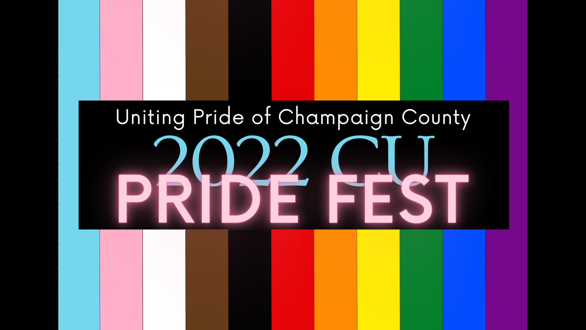 Uniting Pride of Champaign County 2022 CU Pride Fest over new 11-color band pride flag