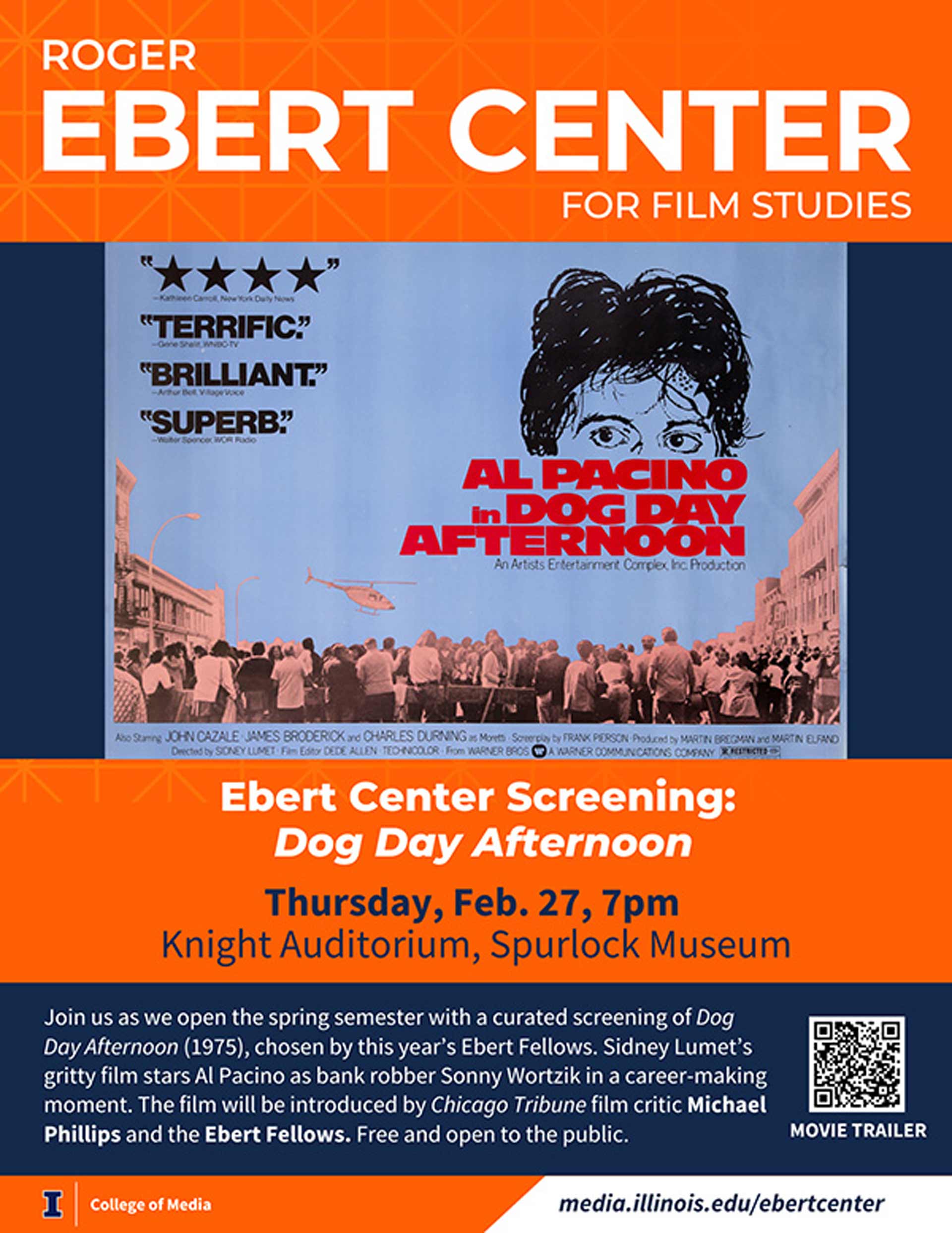 Flyer for event containing information found in event post