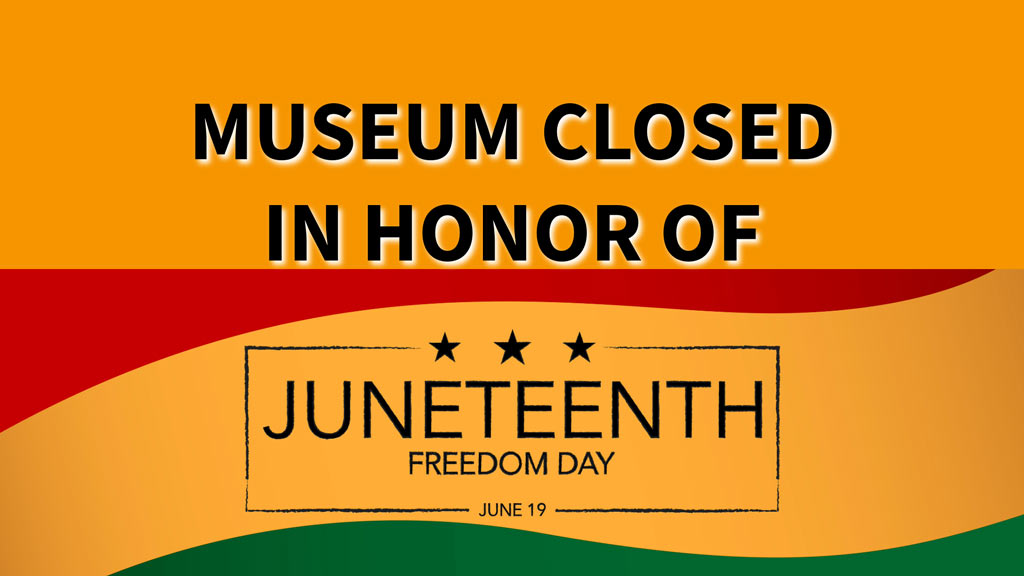 freedom day "Juneteenth" text with a yellow, green, and red background