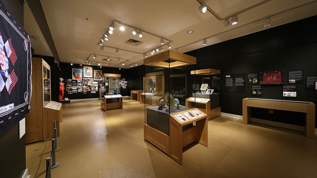 A photo of the exhibit