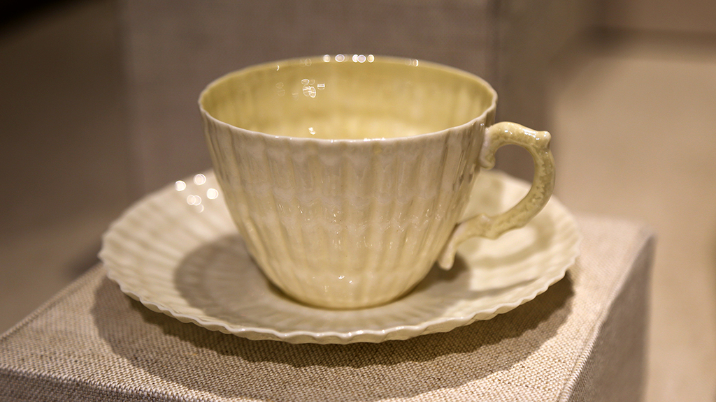 porcelain cup and saucer