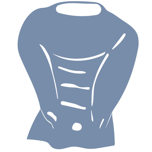 icon of a pregnant torso figurine