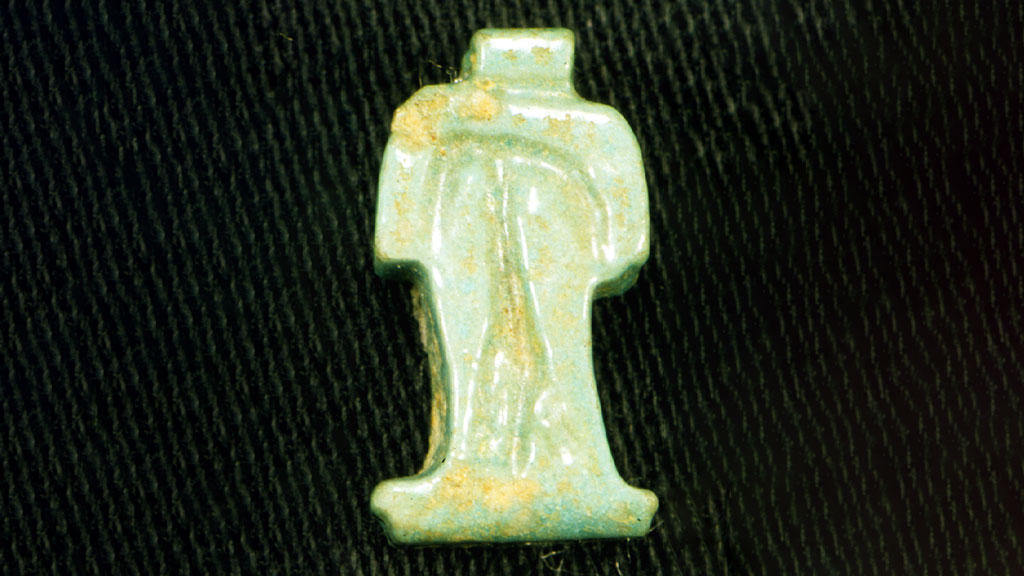 small green amulet
