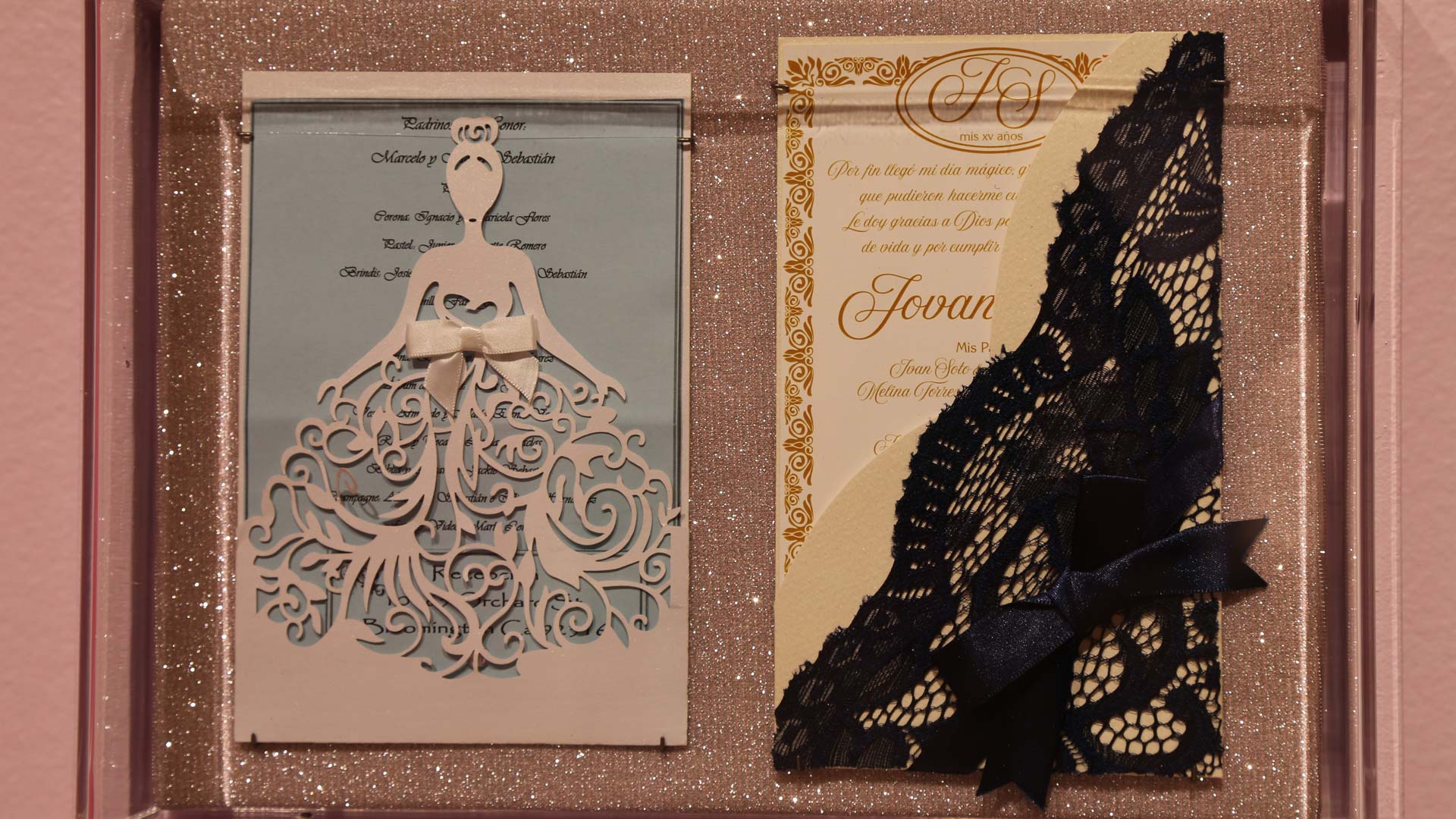 two quince invitations