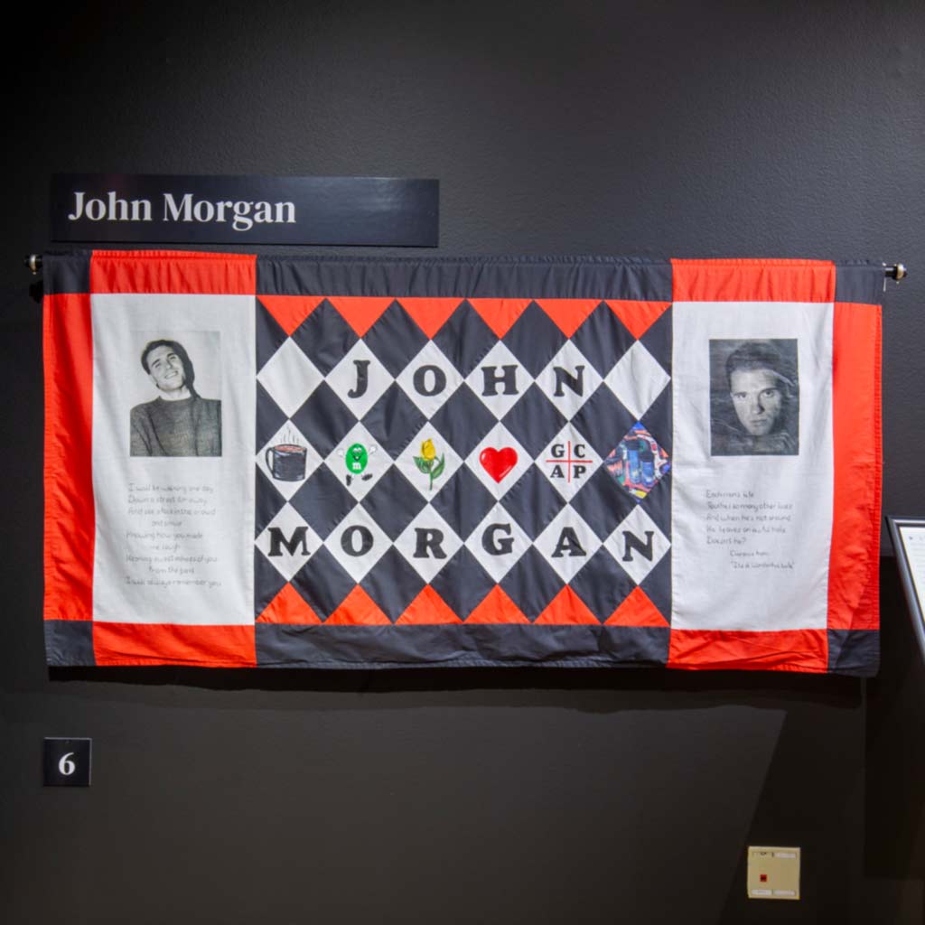 fabric panel for John Morgan