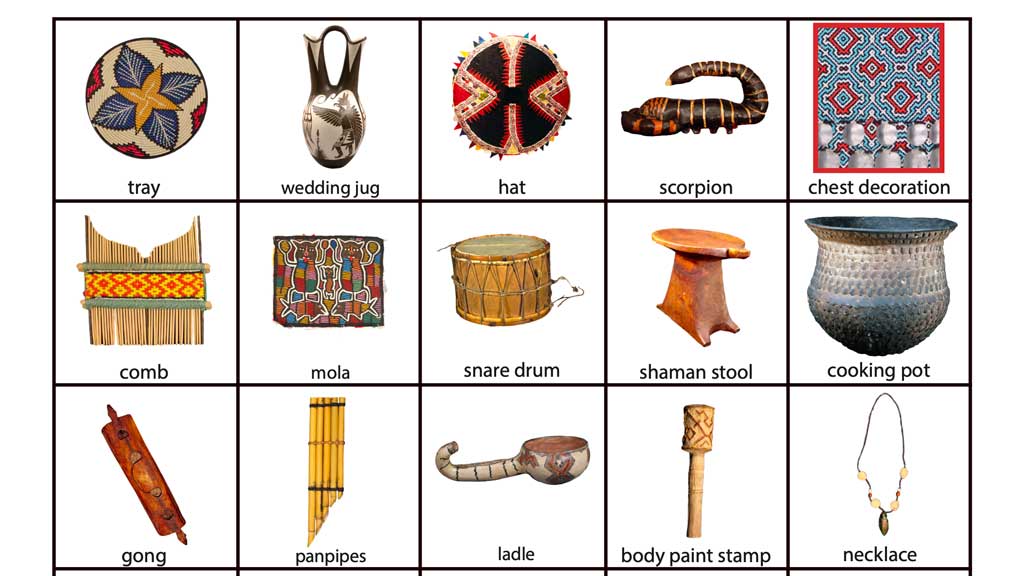 Americas bingo card